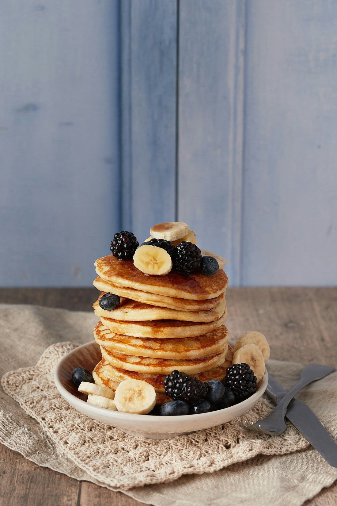 Pancakes pufoase (clătite americane) - fericirea de weekend în formă rotundă
